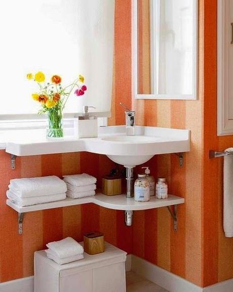 Decorar un baño pequeño