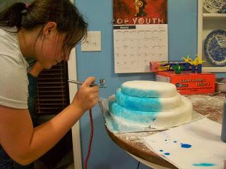 AEROGRAFÍA BARCELONA FONDANT CURSOS DECORACIÓN TARTAS