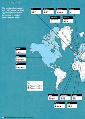 Greenpeace´s Detox campaign: Cancer causing chemicals found in the clothes you buy.