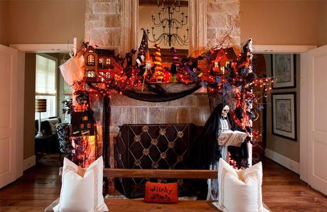 FOTOS: Chimeneas decoradas para Halloween