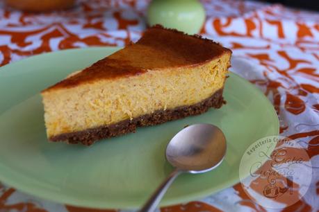 PASTEL DE QUESO Y CALABAZA- PUMPKIN CHEESECAKE
