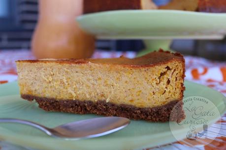 PASTEL DE QUESO Y CALABAZA- PUMPKIN CHEESECAKE