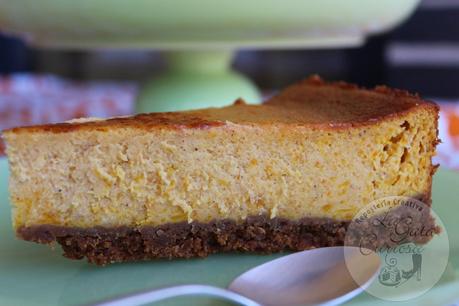 PASTEL DE QUESO Y CALABAZA- PUMPKIN CHEESECAKE