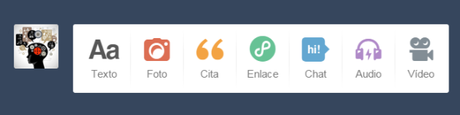 Publicando en Tumblr