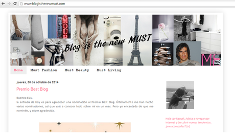 ♥♥♥ Premio Best Blog ♥♥♥