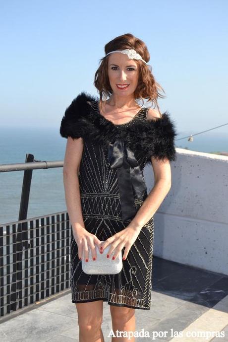 LOOK AÑOS 20 PARA EL DESFILE DE VIRGINIA ABZUETA