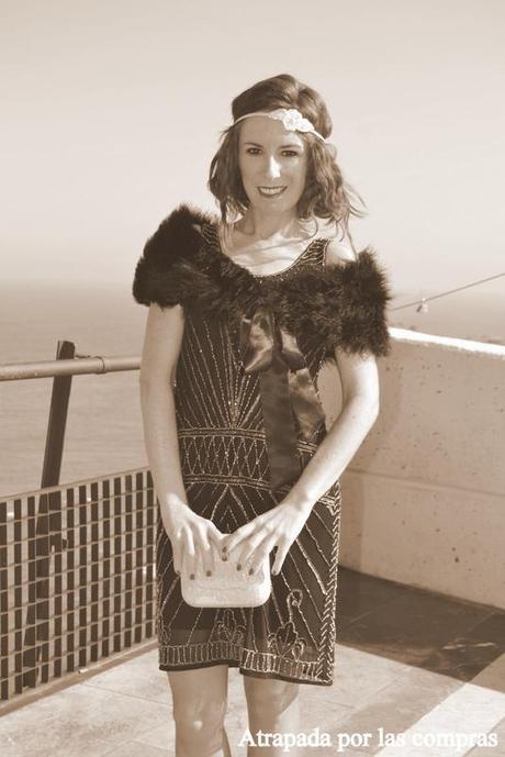 LOOK AÑOS 20 PARA EL DESFILE DE VIRGINIA ABZUETA