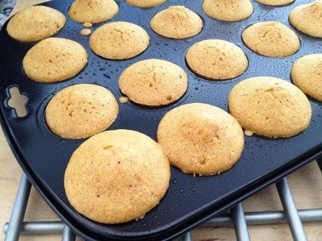 Mini muffins de calabaza recetas delikatissen recetas de postres rápidos recetas con fruta canela recetas con calabaza recestas de postres fáciles postres halloween postres calabaza minimuffins calabaza comida postres americanos