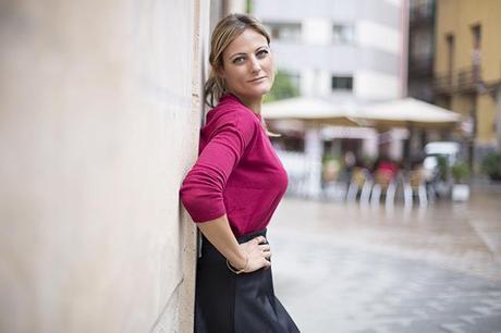 OUTFITS, zara, hm, elie saab, dime que me quieres, valencia fashion week, desfiles, valencia, tulip skirt, cristina blanco, guiadeestilo, fashion blogger