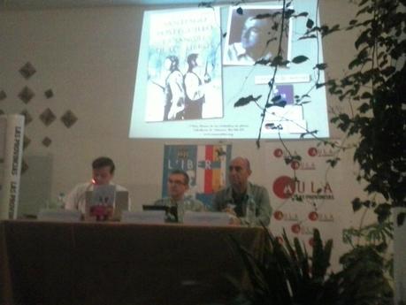 Presentación La sangre de los libros de Santiago Posteguillo en Valencia, 24.10.14