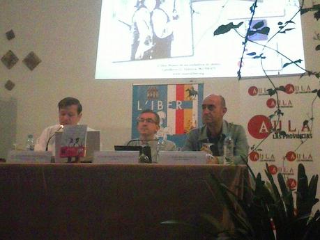 Presentación La sangre de los libros de Santiago Posteguillo en Valencia, 24.10.14