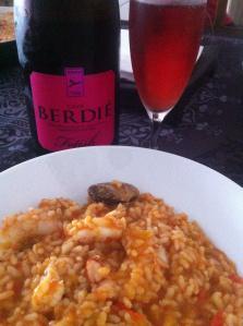 Arroz caldoso y cava Fetish