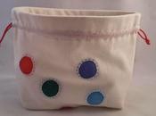 Bolsa lunares blanca. Mini tutorial.