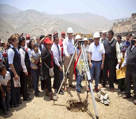 Obra tendrá una inversión cercana a los 6 millones de soles: CONSTRUCCIÓN DE IEP “ANTENOR ORREGO ESPINOZA” EN HUAROCHIRI YA ES UNA REALIDAD…