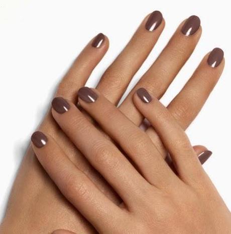 Estas uñas están pintadas en Cognac Análisis de los colores según Pantone para este Otoño-Invierno 2014/15