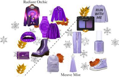 Colores Radiant Orchic y Meuve Mist Colores Radiant Orchic y Meuve Mist