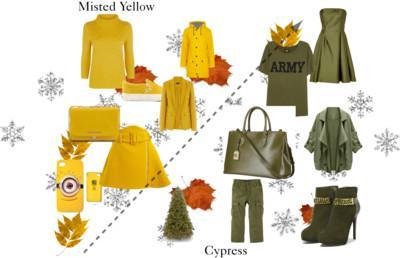 Colores Yellow y Cypress Colores Yellow y Cypress