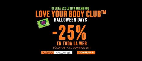 descuento halloween the body shop