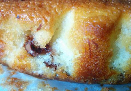 BIZCOCHO A LA CREMA DE CACAO