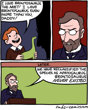 Brontosaurus (Saturday Morning Breakfast Cereal)