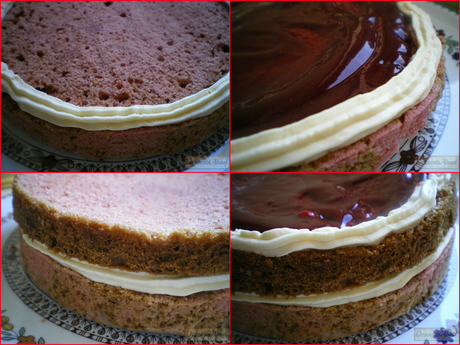 Vamp Attack Cake (montaje de la tarta)