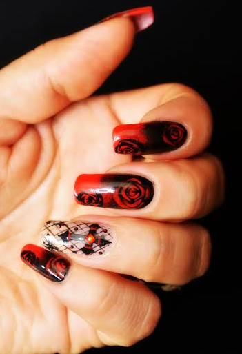 diseños de uñas para halloween