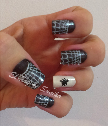 Manicura para Halloween