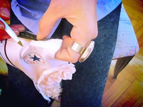 DIY: Converse románticas!