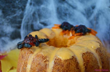 Niños... a la cocina !! (II) : Bizcocho de calabaza con glaseado de canela