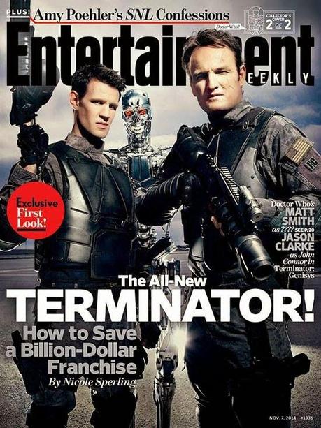 PRIMER VISTAZO | Emilia Clarke Y Jai Courtney, protagonistas de TERMINATOR: GENISYS, son portada de Entertainment Weekly