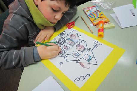 Genealogía para niños #4, en talleres CecalUdec