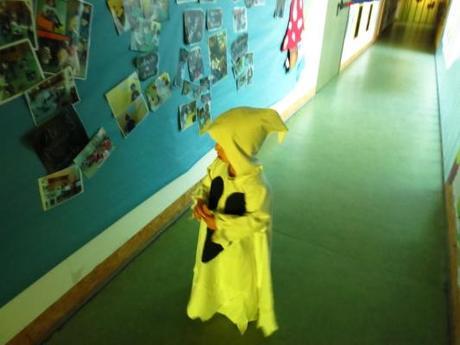 Disfraz de fantasma para halloween