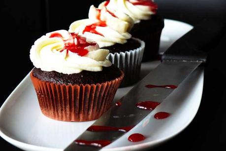 cupcakes de chocolate