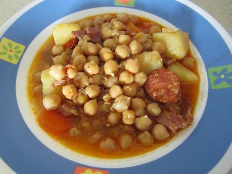 POTAJE DE GARBANZOS EXPRESS