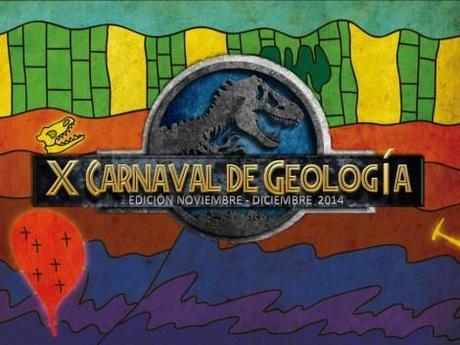 Logotipo oficial del X Carnaval de Geología