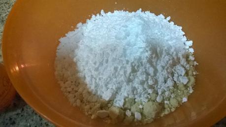 Preparando mis panellets de almendras y piñones