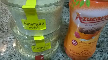 Preparando mis panellets de almendras y piñones