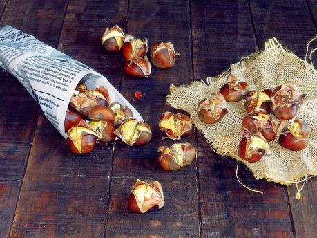 Castañas asadas