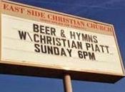 Iglesia "cristiana" ofrece cerveza helada para asistan culto