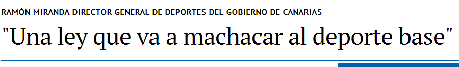 Inspecciones al deporte base: Comienza el plazo y aumenta la alerta en todo el país Inspecciones al deporte base: Comienza el plazo y aumenta la alerta en todo el país