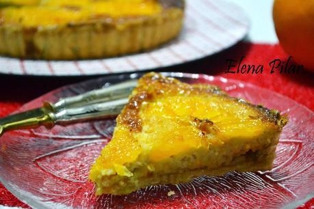 Tarta de naranja y almendra