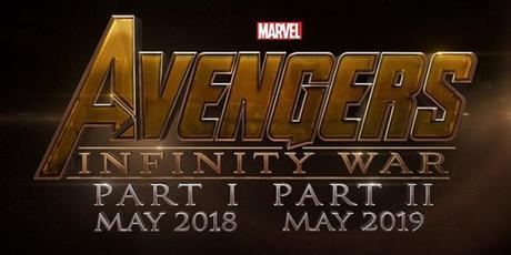 Avengers Infinity War Part I and Part II logo
