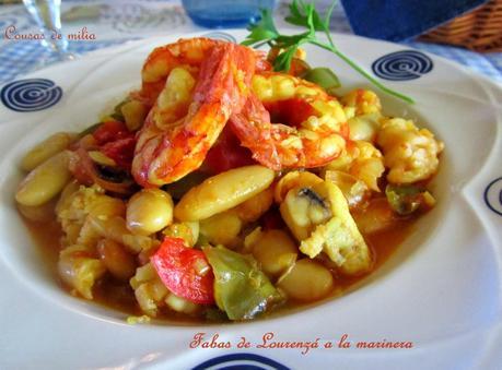 Fabas de Lourenzá a la marinera