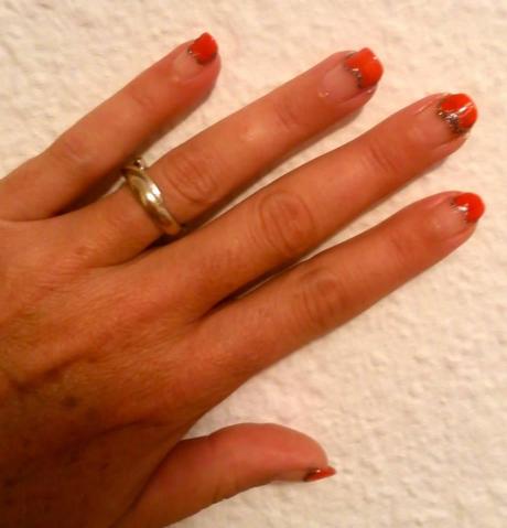 manicura, manicure, heart, manicure heart, manicura corazón, heart nails, manicure anniversary