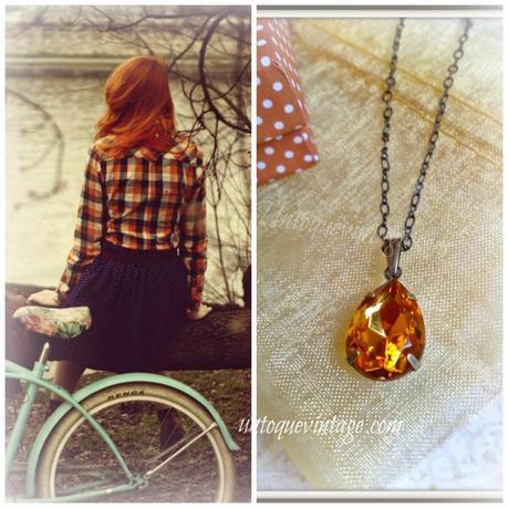 Bisuteria estilo vintage para el otoño.