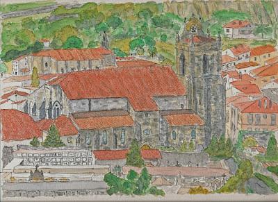 Cuaderno de Laredo 05: Puebla vieja desde La Atalaya