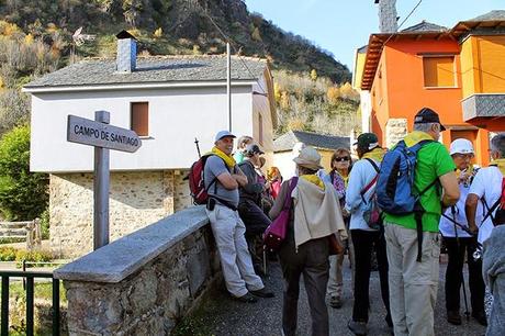 De Fasgar a Igueña por el antiguo Camino de Santiago por la montaña