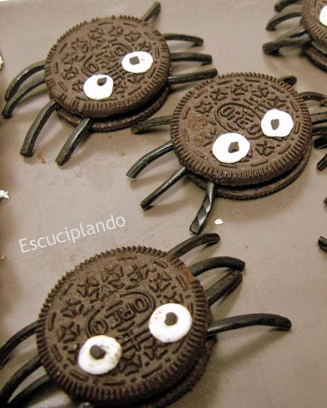 GALLETAS OREO ARAÑAS