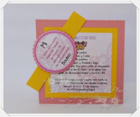 Invitaciones - Bautizo