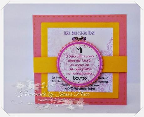 Invitaciones - Bautizo